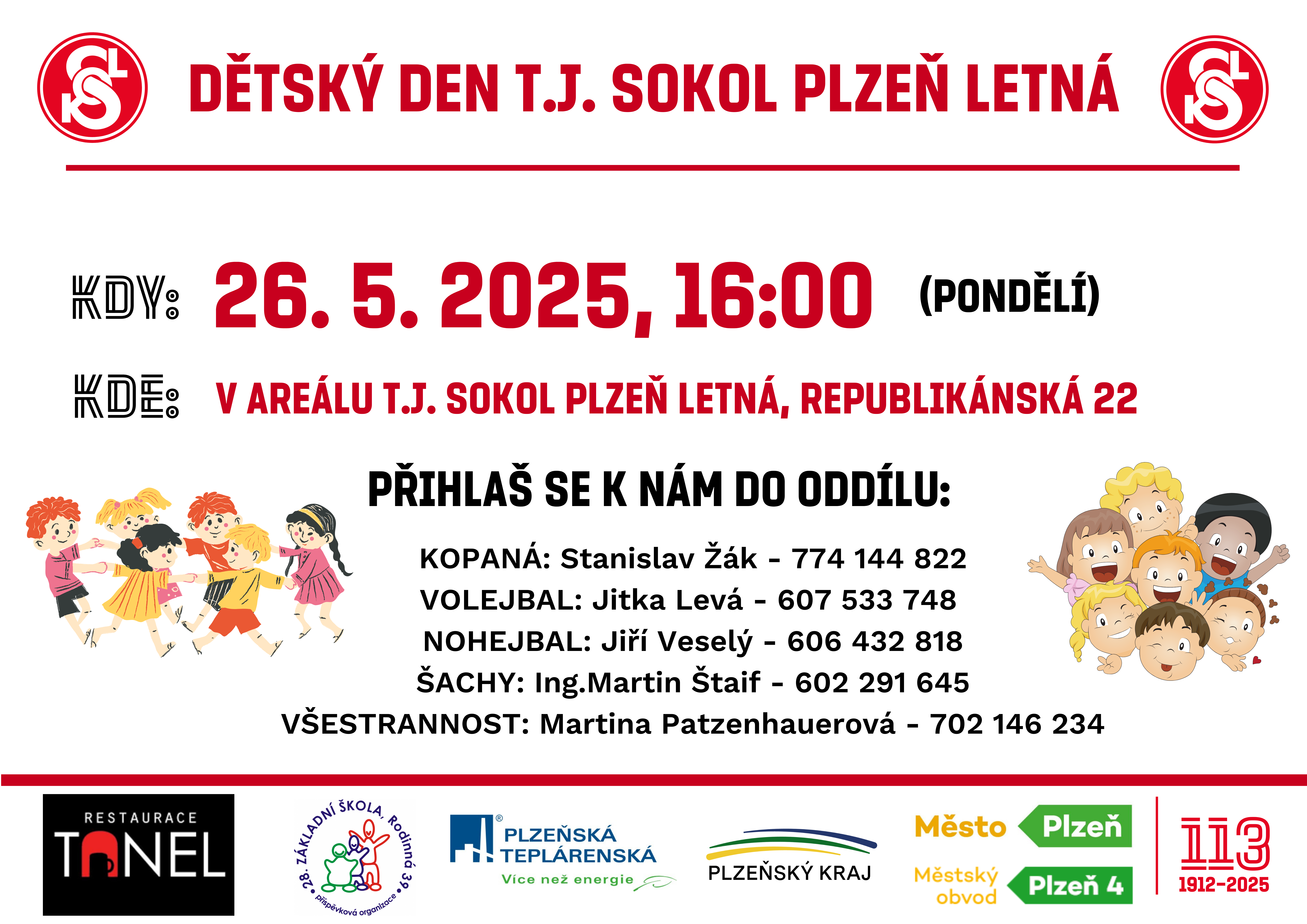 Obrázek novinky - Dětský den 2025